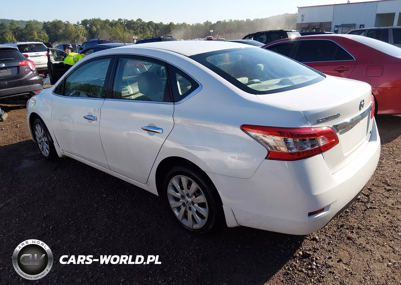 2013 Nissan Sentra Sv VIN:3N1AB7AP4DL564054 - 3