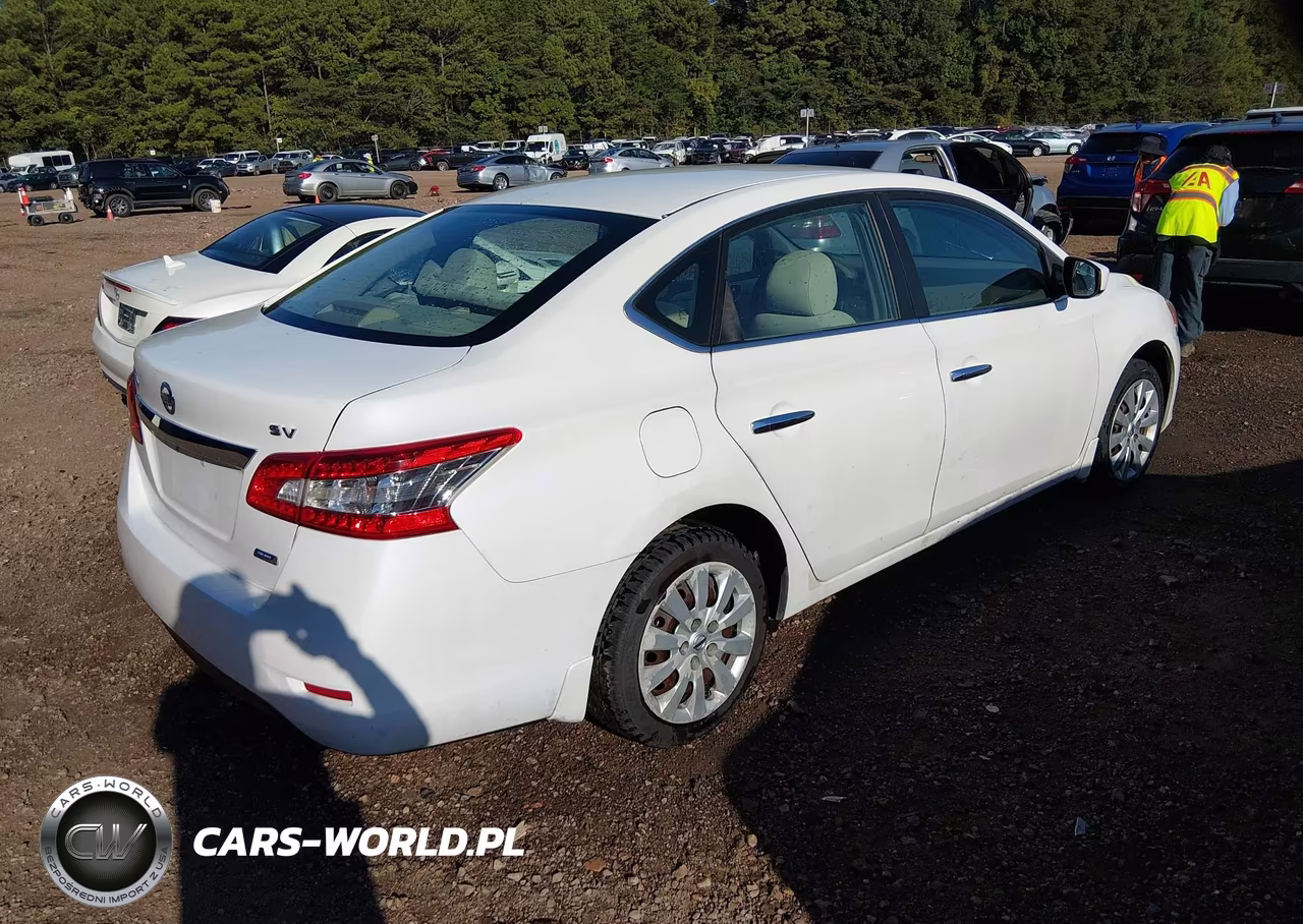 2013 Nissan Sentra Sv VIN:3N1AB7AP4DL564054 - 4