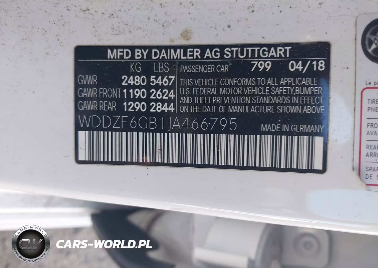 2018 Mercedes-Benz E 400 4Matic VIN:WDDZF6GB1JA466795 - 9