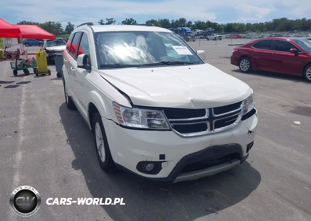 2017 Dodge Journey Sxt VIN:3C4PDCBG7HT676197 - 1