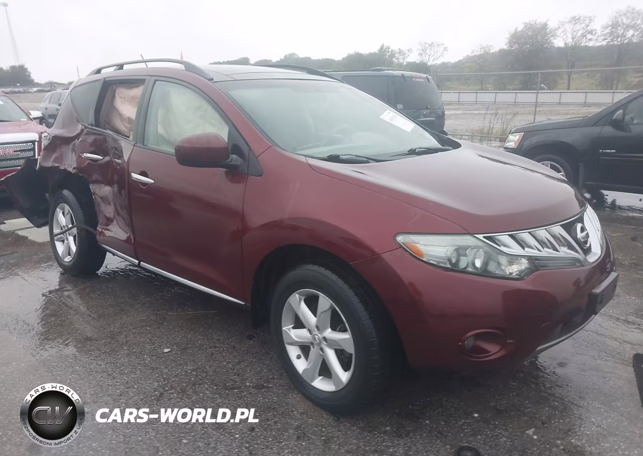 2010 Nissan Murano Sl VIN:JN8AZ1MW3AW103270 - 1
