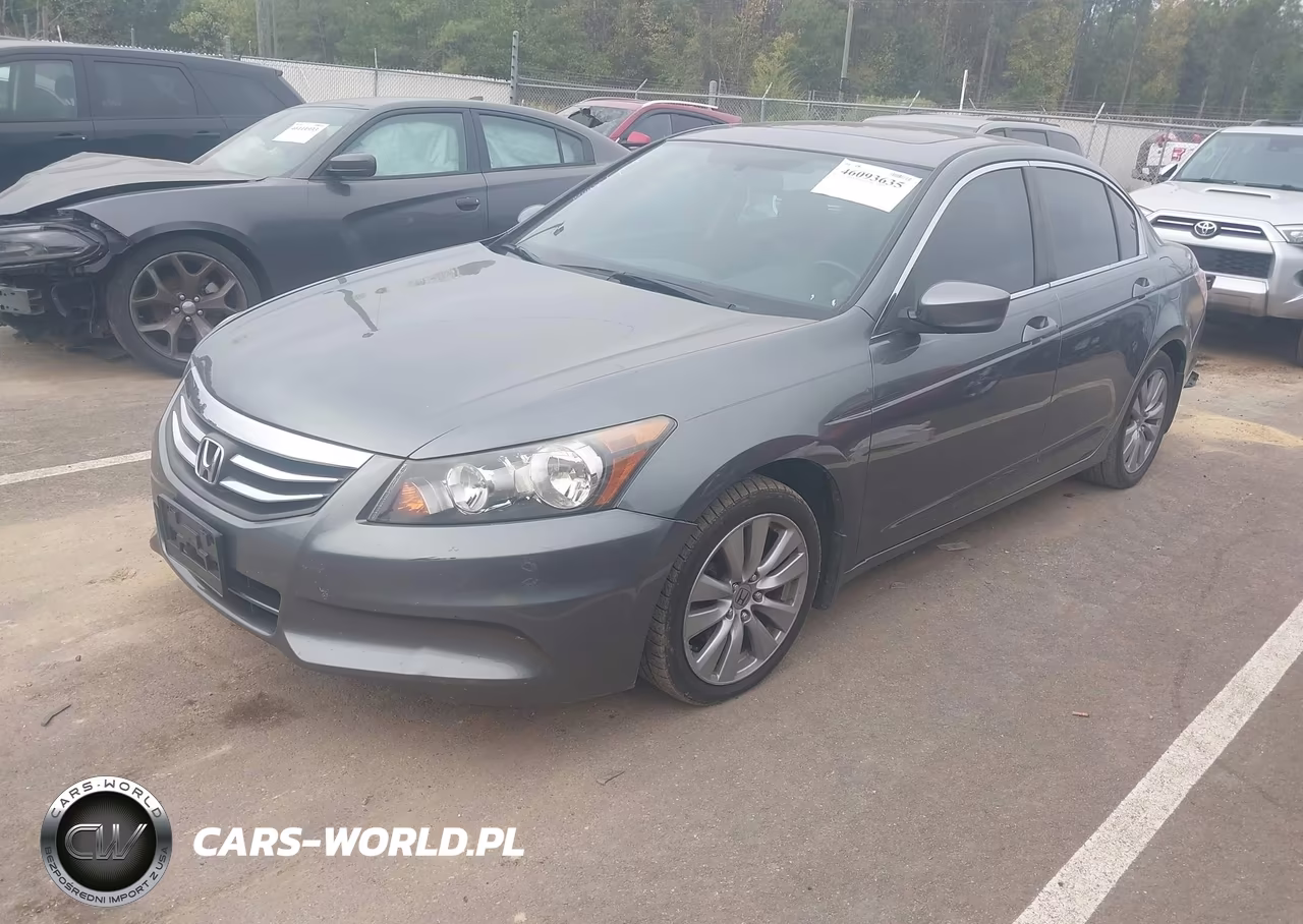2012 Honda Accord Exl VIN:1HGCP2F80CA046610 - 2