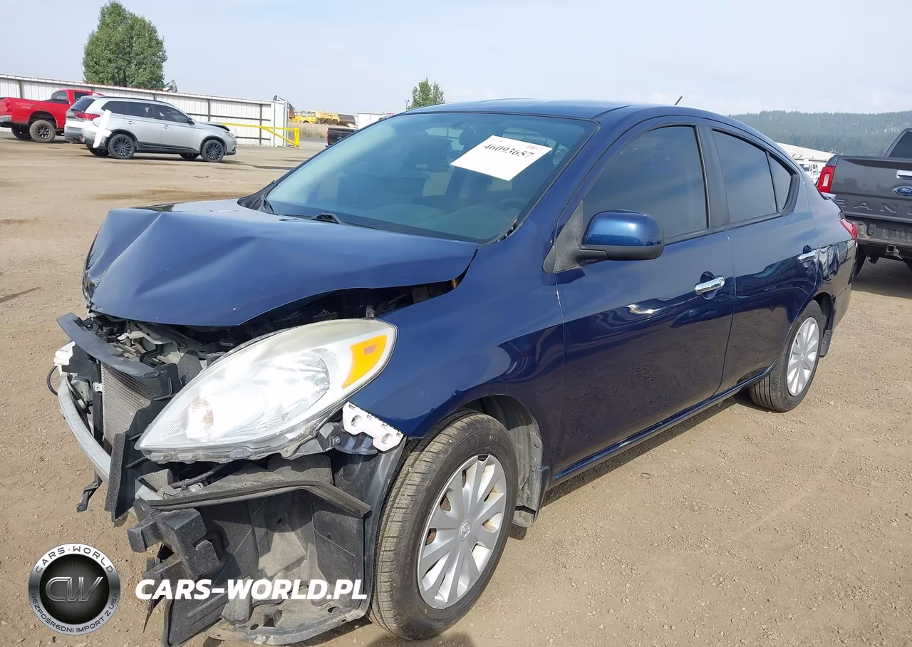 2013 Nissan Versa 1.6 Sv VIN:3N1CN7AP8DL848755 - 2