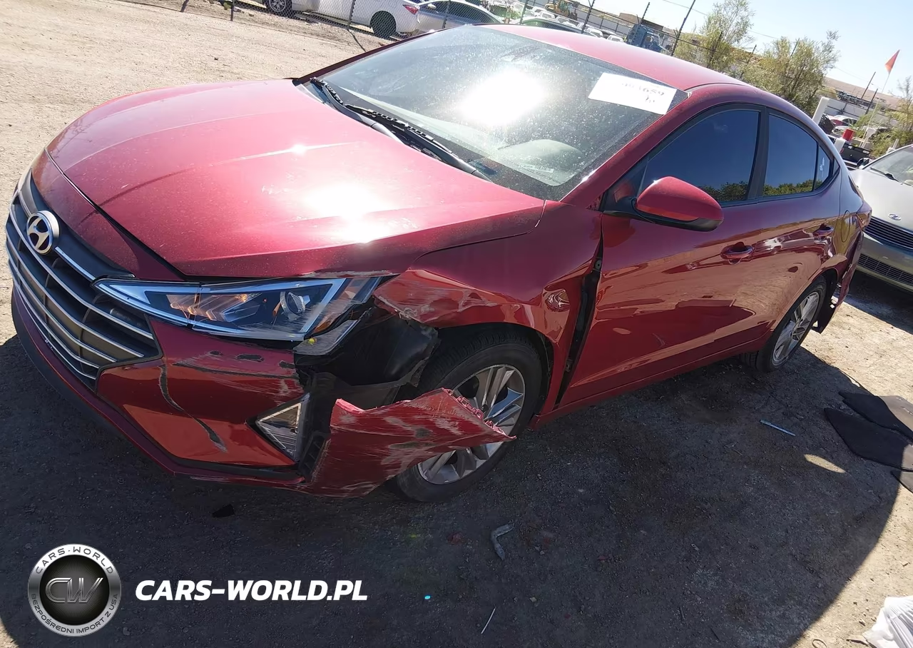 2019 Hyundai Elantra Sel VIN:KMHD84LFXKU773020 - 2