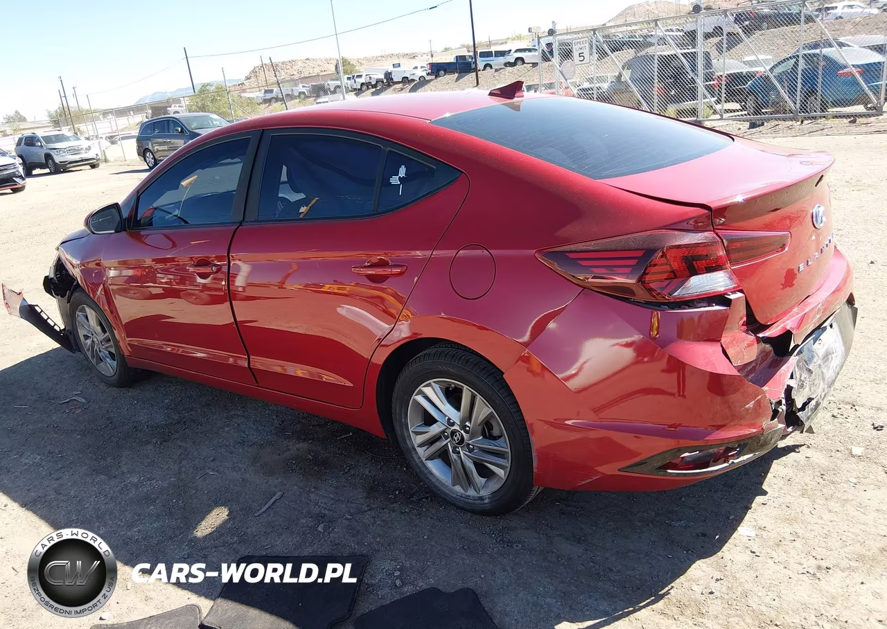 2019 Hyundai Elantra Sel VIN:KMHD84LFXKU773020 - 3