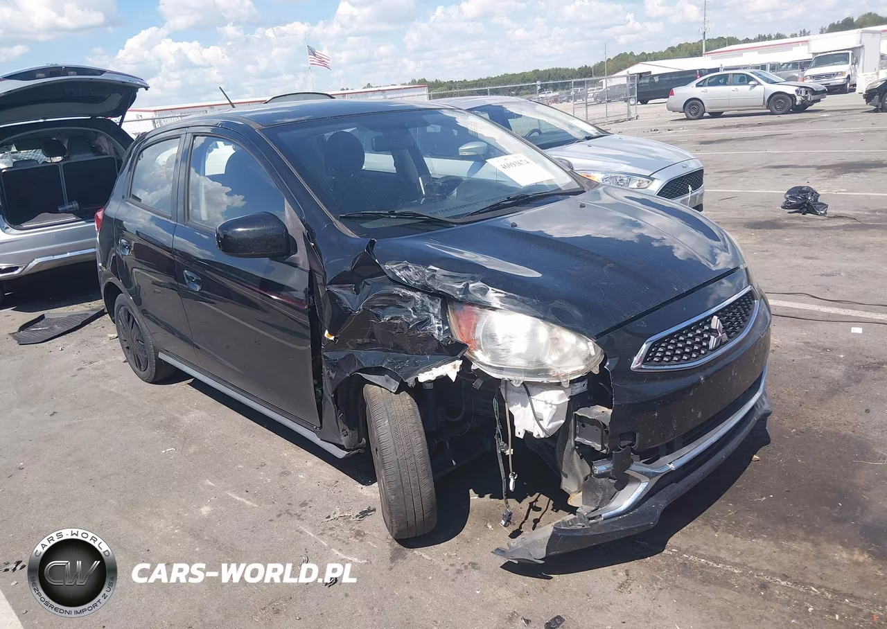2018 Mitsubishi Mirage Es VIN:ML32A3HJ8JH008812 - 1