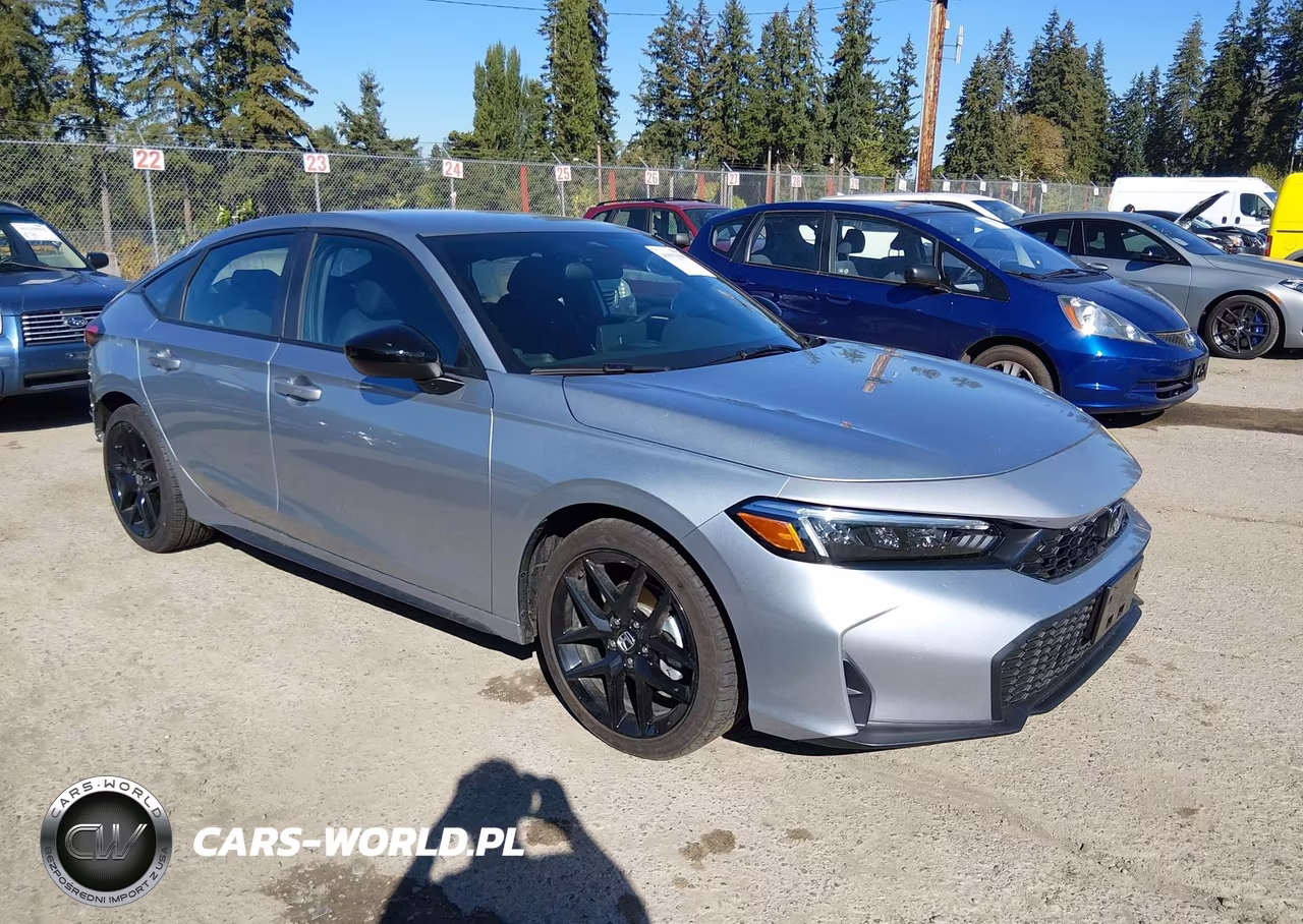 2026 Honda Civic Sport VIN:19XFL2H85TE028797 - 1