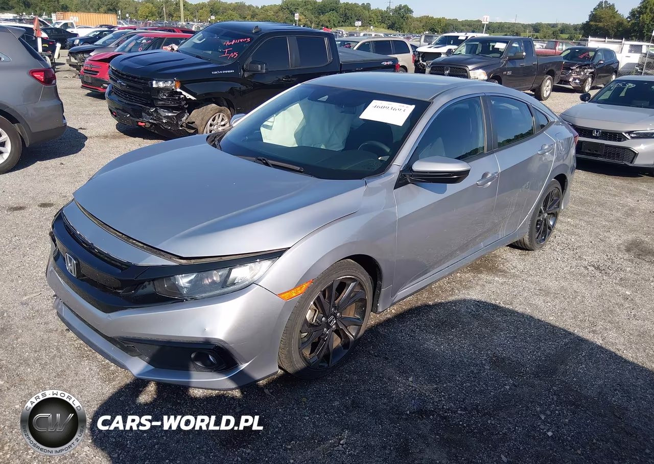 2021 Honda Civic Sport VIN:2HGFC2F8XMH521109 - 2