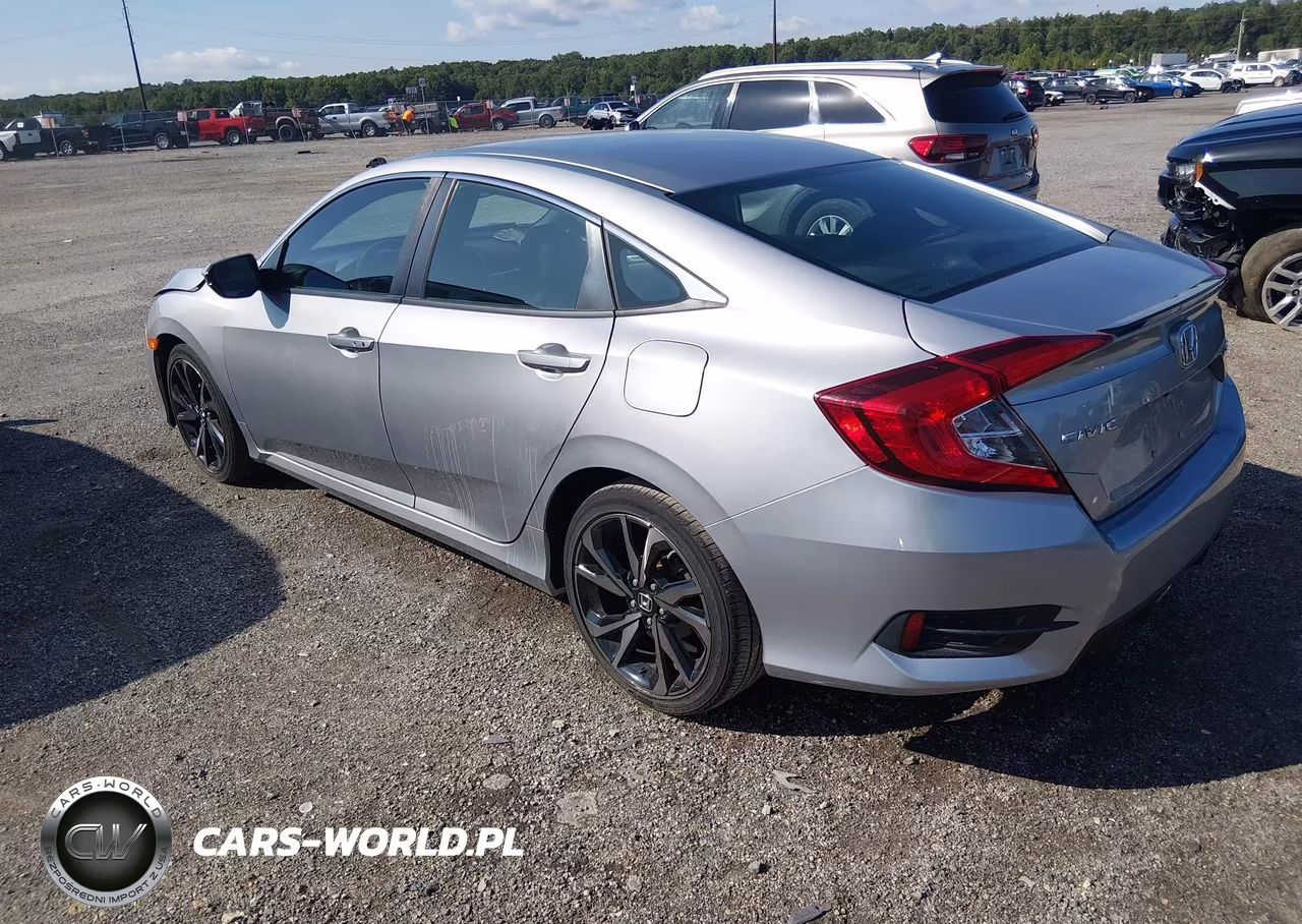 2021 Honda Civic Sport VIN:2HGFC2F8XMH521109 - 3