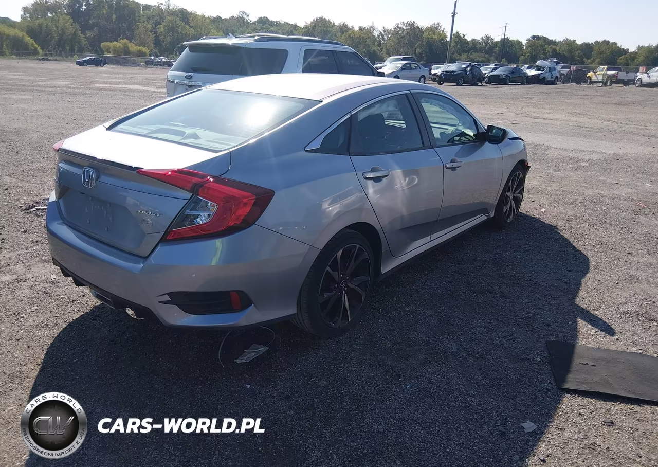 2021 Honda Civic Sport VIN:2HGFC2F8XMH521109 - 4