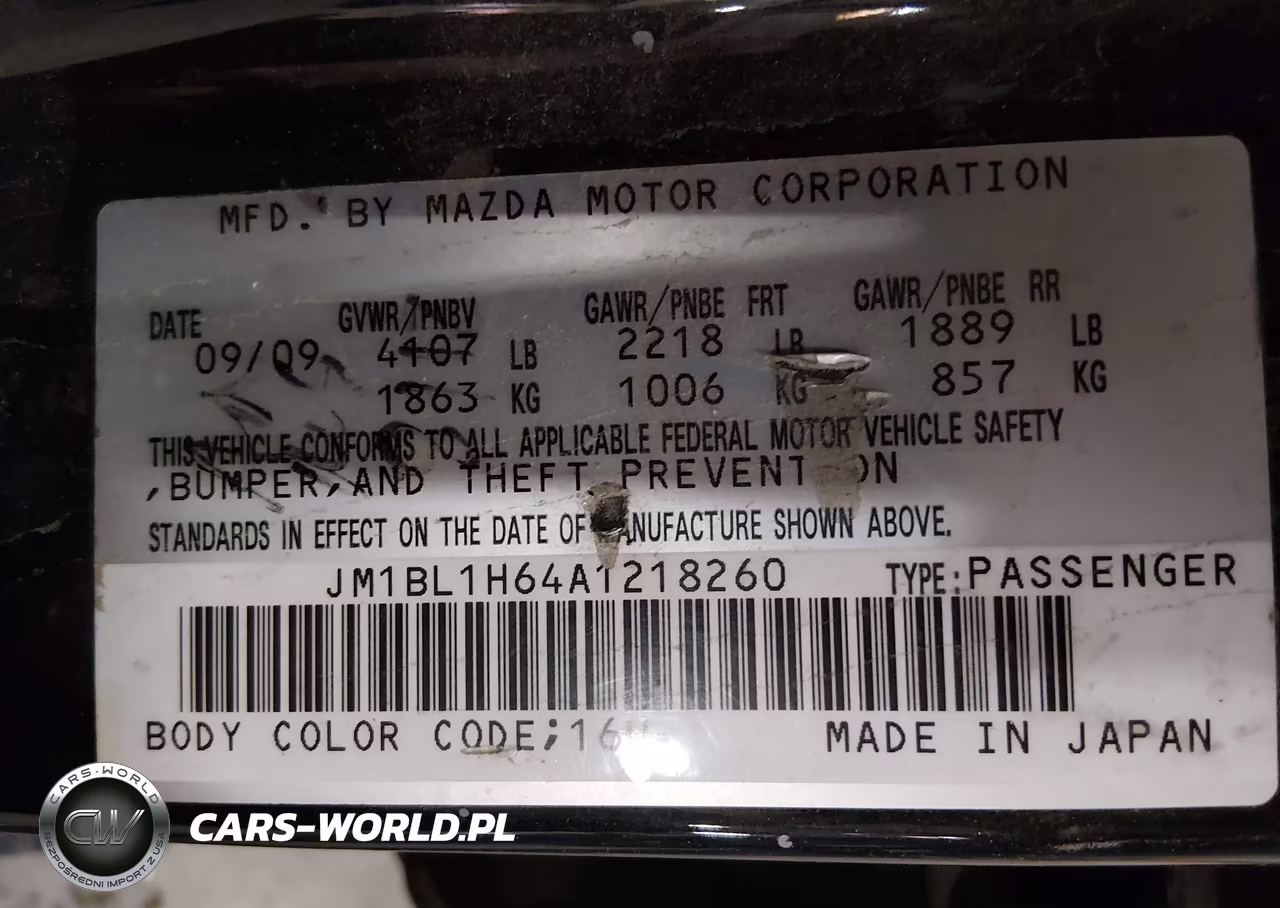 2010 Mazda Mazda3 S Sport VIN:JM1BL1H64A1218260 - 9