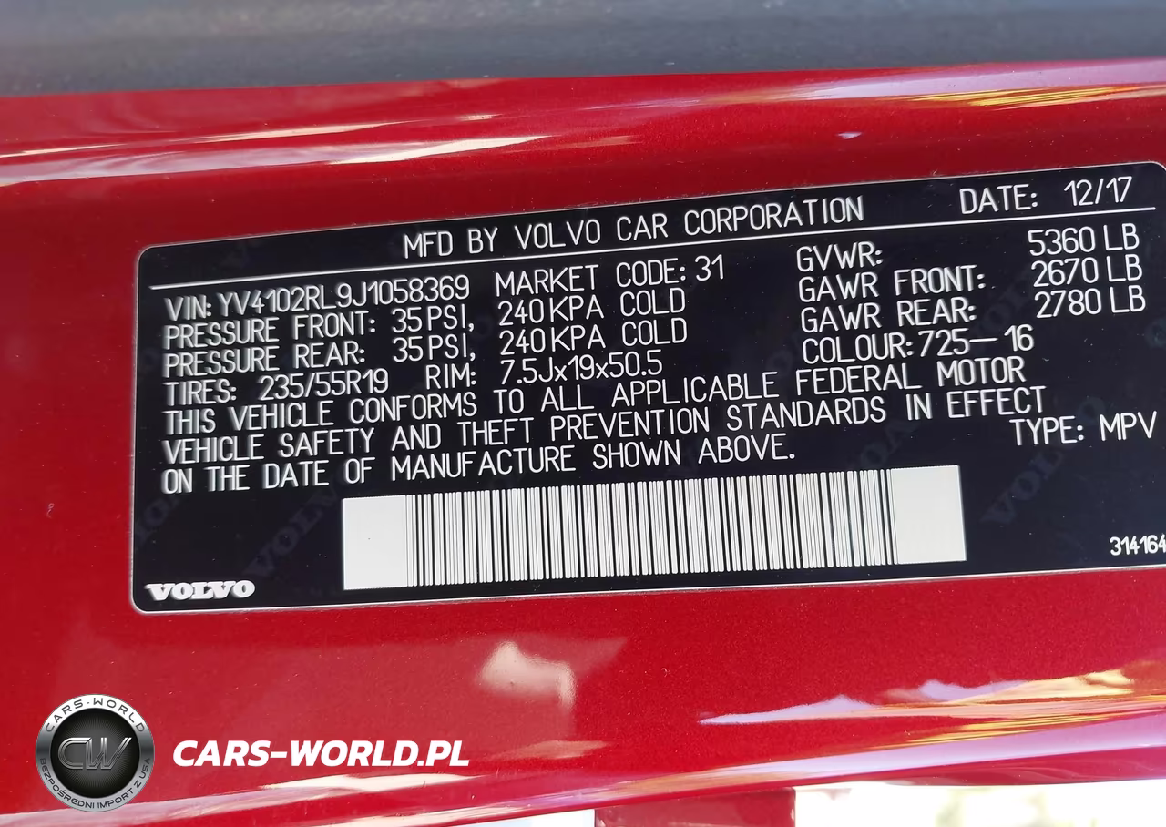 2018 Volvo Xc60 T5 Inscription VIN:YV4102RL9J1058369 - 9