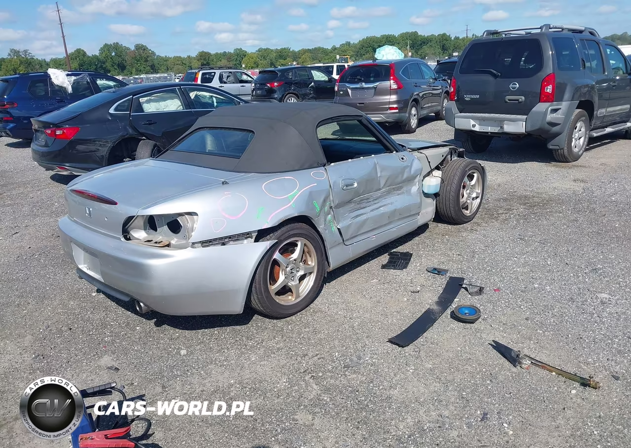 2002 Honda S2000 VIN:JHMAP11462T008188 - 4