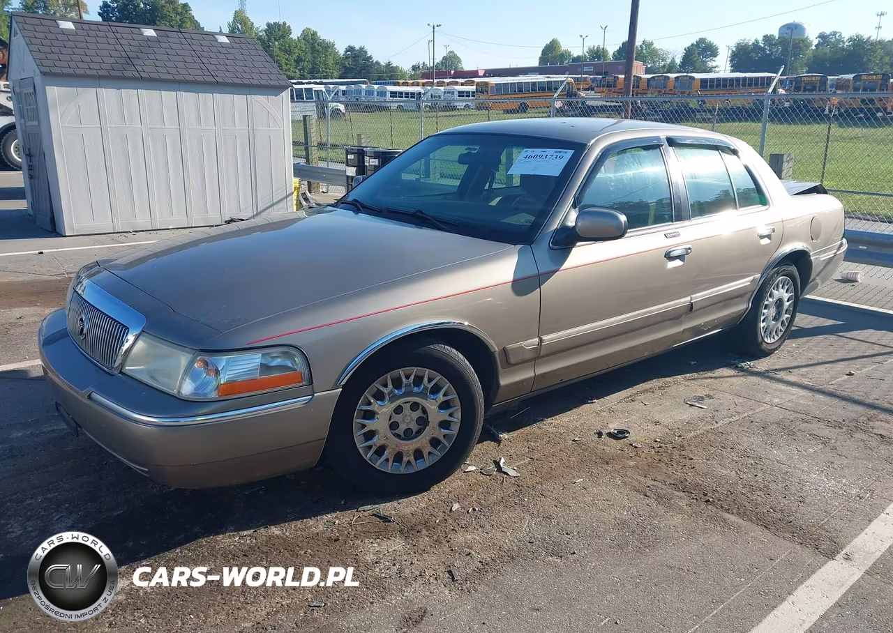 2003 Mercury Grand Marquis Gs VIN:2MEFM74W53X637668 - 2