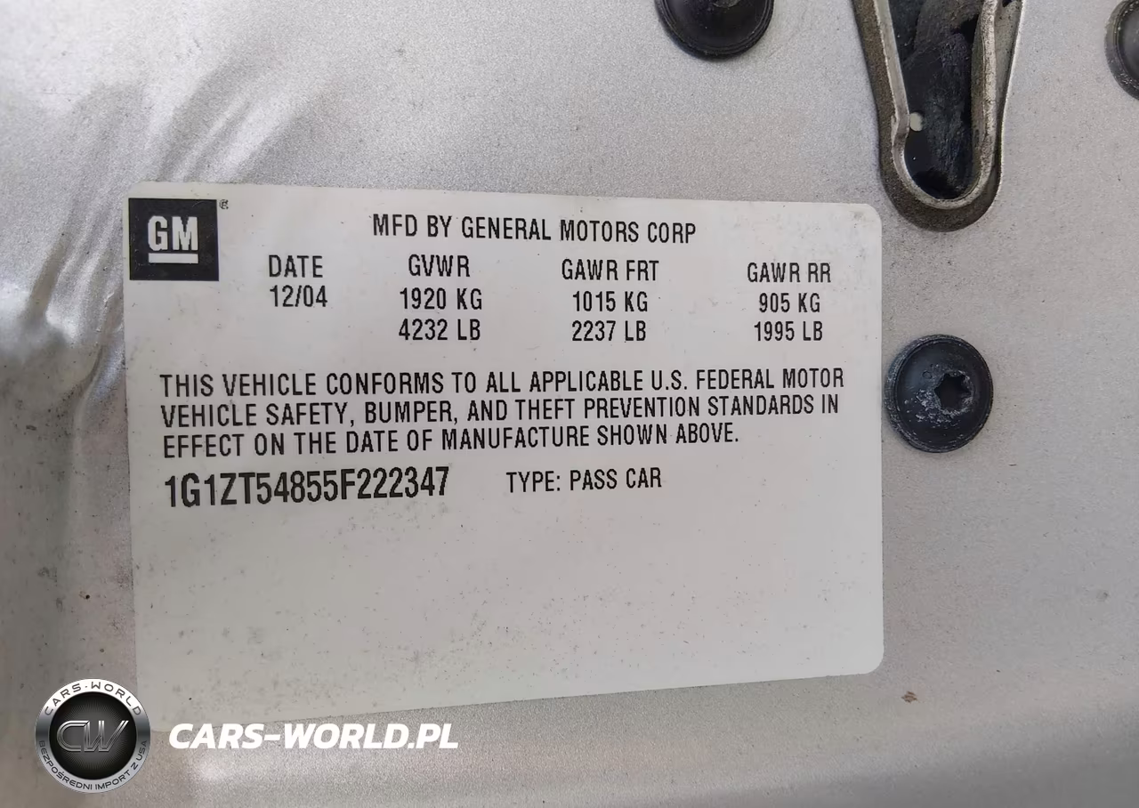 2005 Chevrolet Malibu Ls VIN:1G1ZT54855F222347 - 9