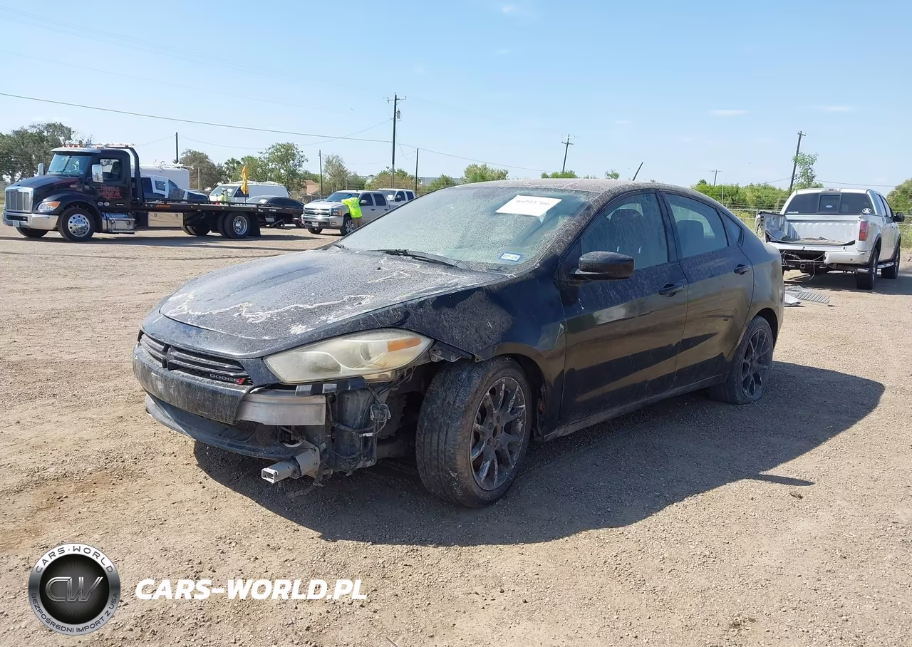 2013 Dodge Dart Sxt VIN:1C3CDFBA7DD157733 - 2