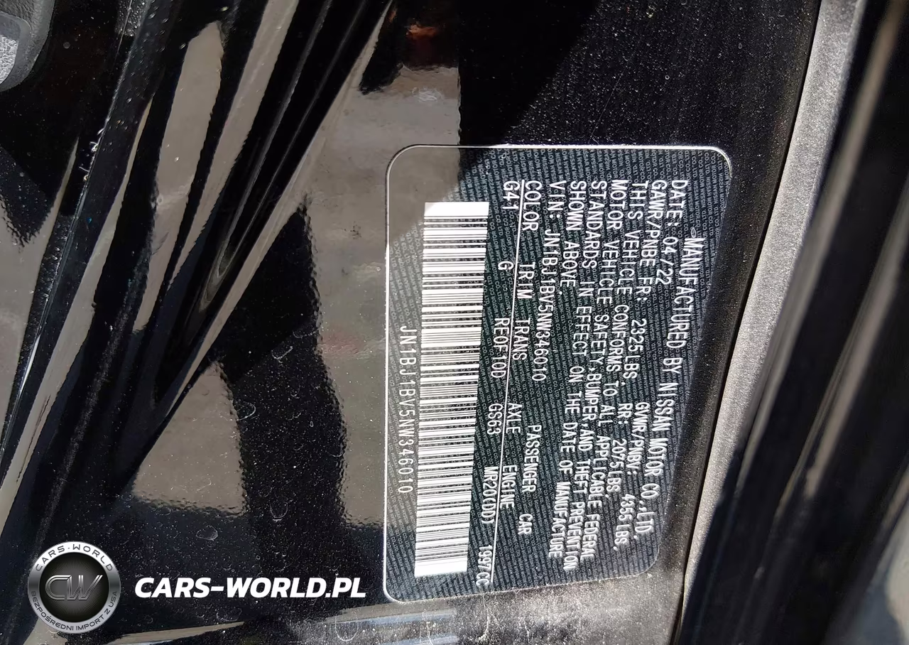 2022 Nissan Rogue Sport Sv Fwd Xtronic Cvt VIN:JN1BJ1BV5NW346010 - 9