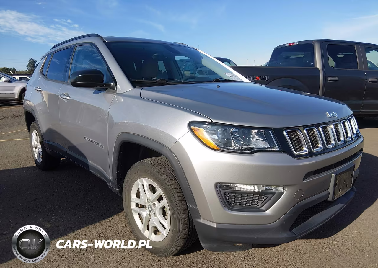 2018 Jeep Compass Sport 4X4 VIN:3C4NJDAB9JT392295 - 1