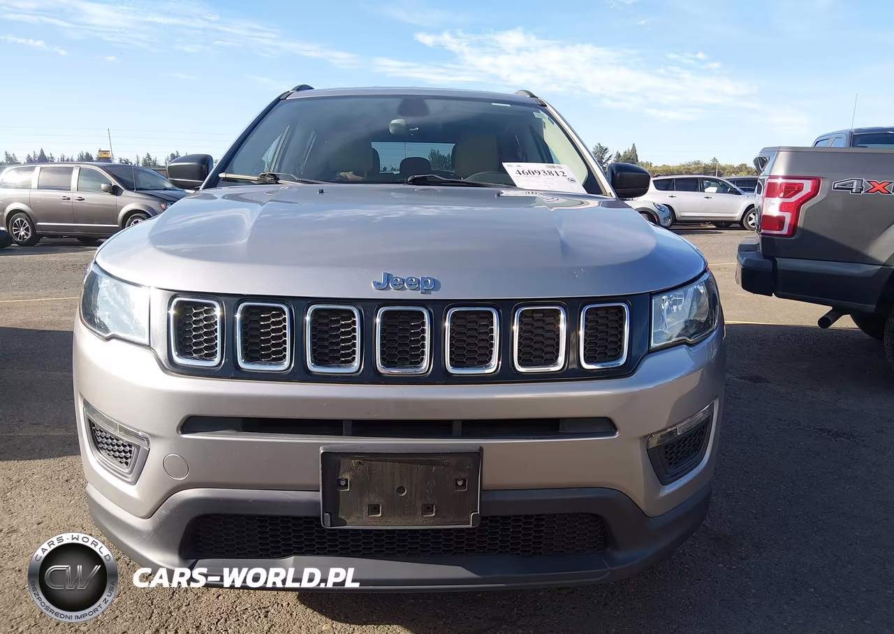 2018 Jeep Compass Sport 4X4 VIN:3C4NJDAB9JT392295 - 12