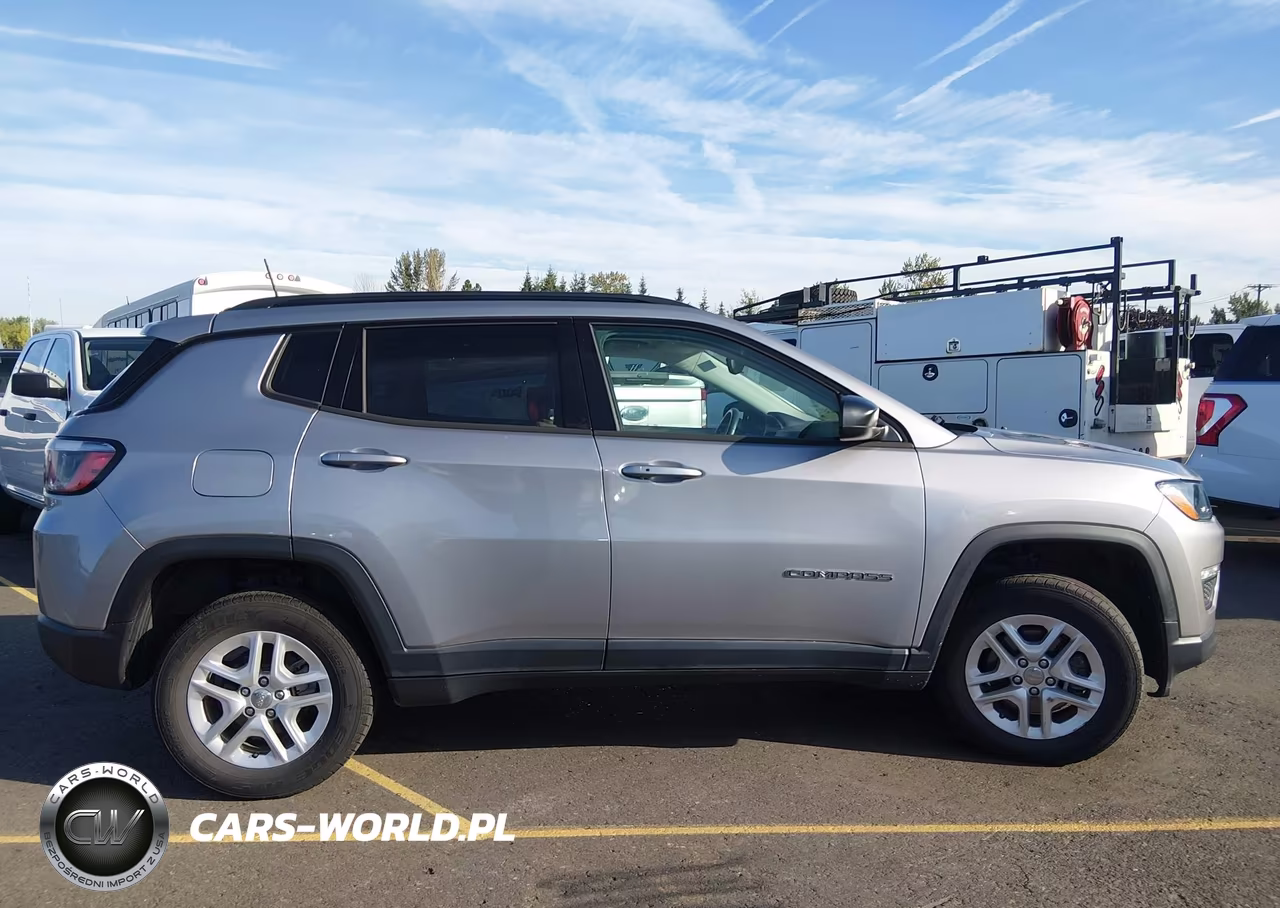 2018 Jeep Compass Sport 4X4 VIN:3C4NJDAB9JT392295 - 13
