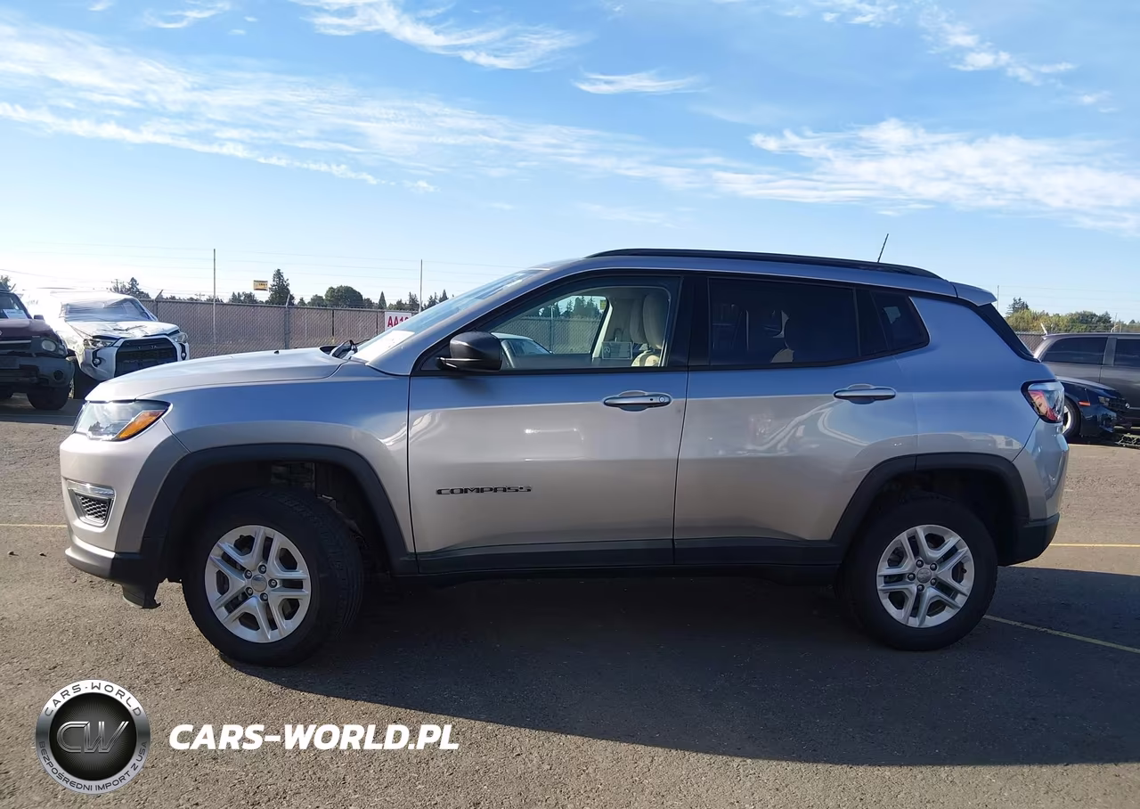 2018 Jeep Compass Sport 4X4 VIN:3C4NJDAB9JT392295 - 14