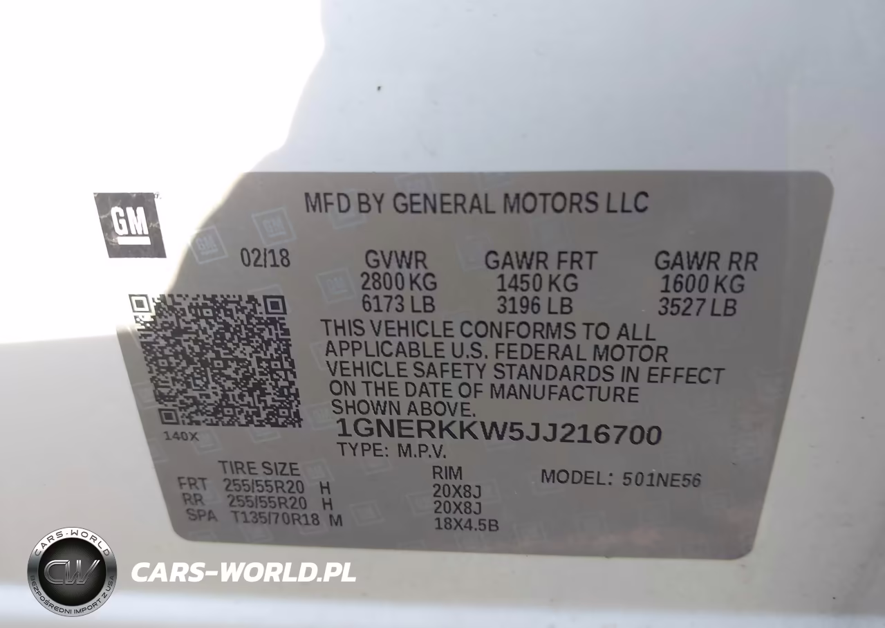 2018 Chevrolet Traverse Premier VIN:1GNERKKW5JJ216700 - 9