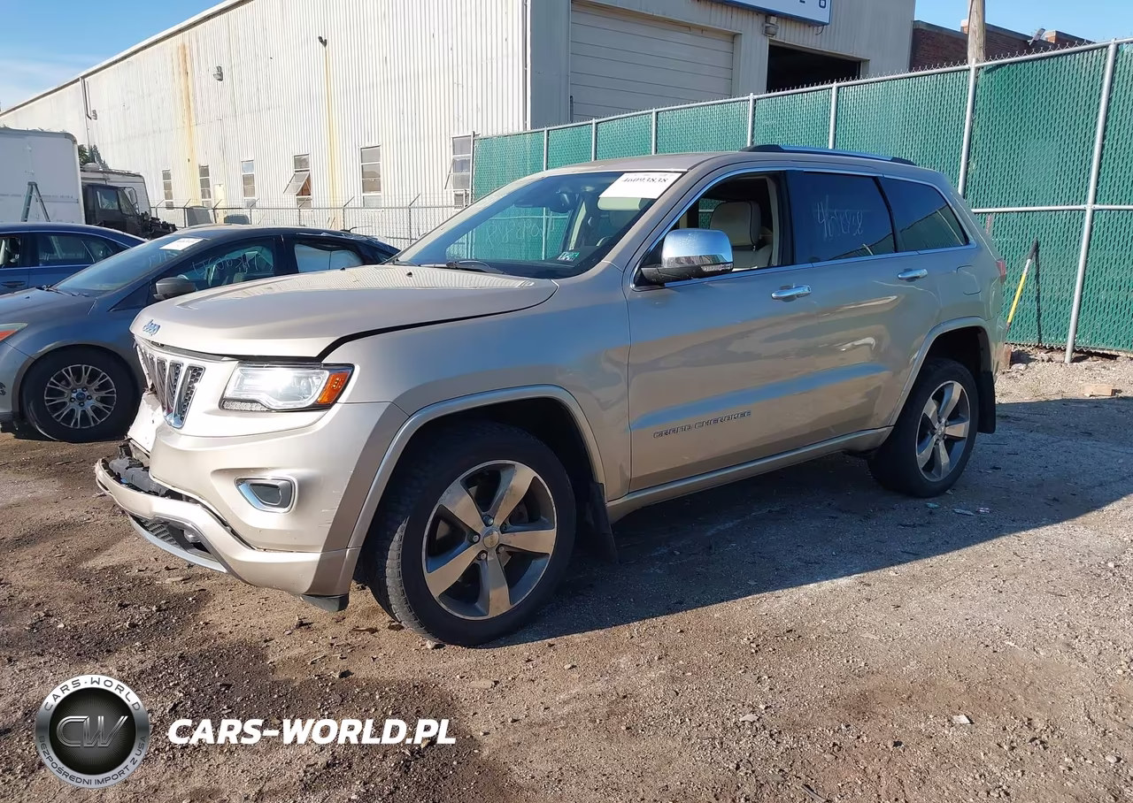 2014 Jeep Grand Cherokee Overland VIN:1C4RJFCT8EC148884 - 2
