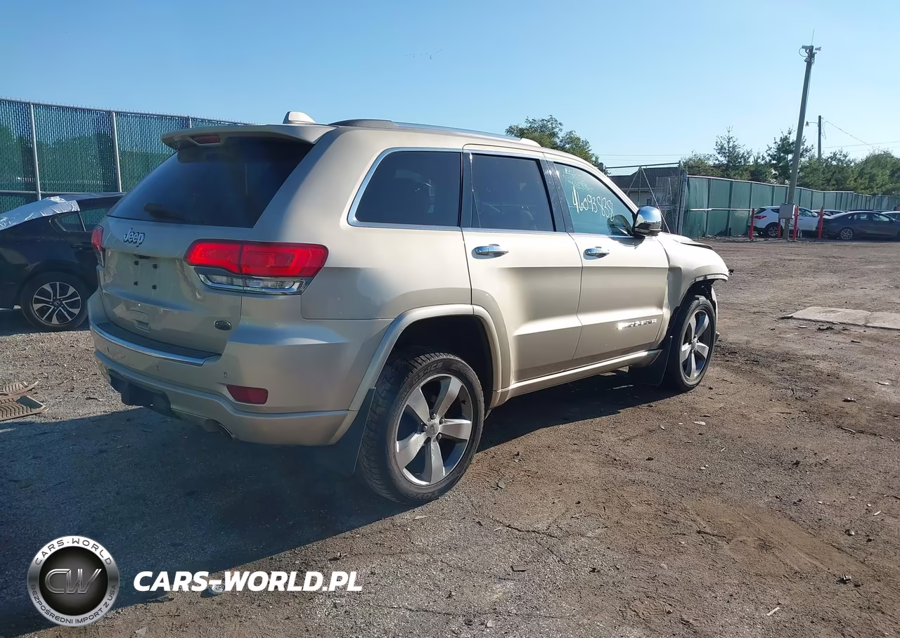 2014 Jeep Grand Cherokee Overland VIN:1C4RJFCT8EC148884 - 4