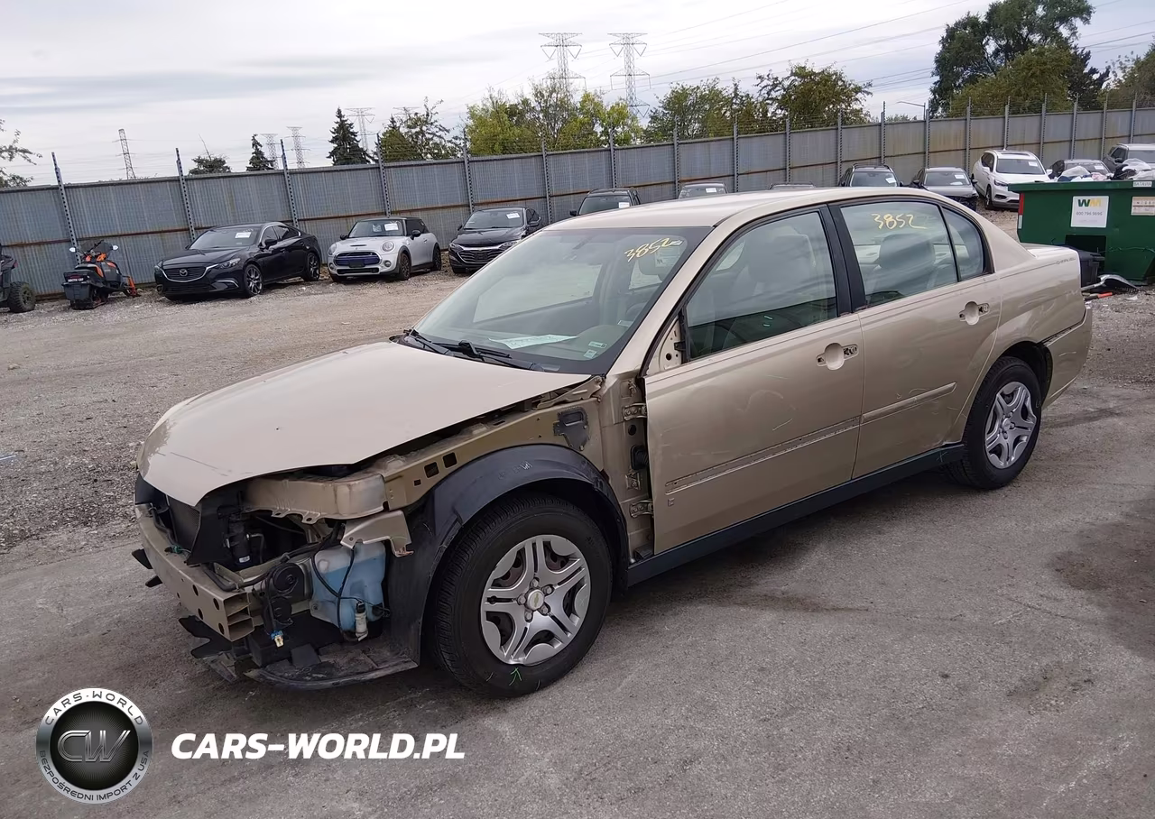 2007 Chevrolet Malibu Ls VIN:1G1ZS58F87F316981 - 2
