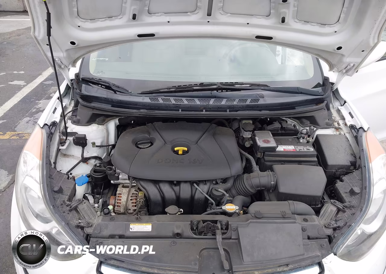 2012 Hyundai Elantra Gls VIN:5NPDH4AE8CH127940 - 10