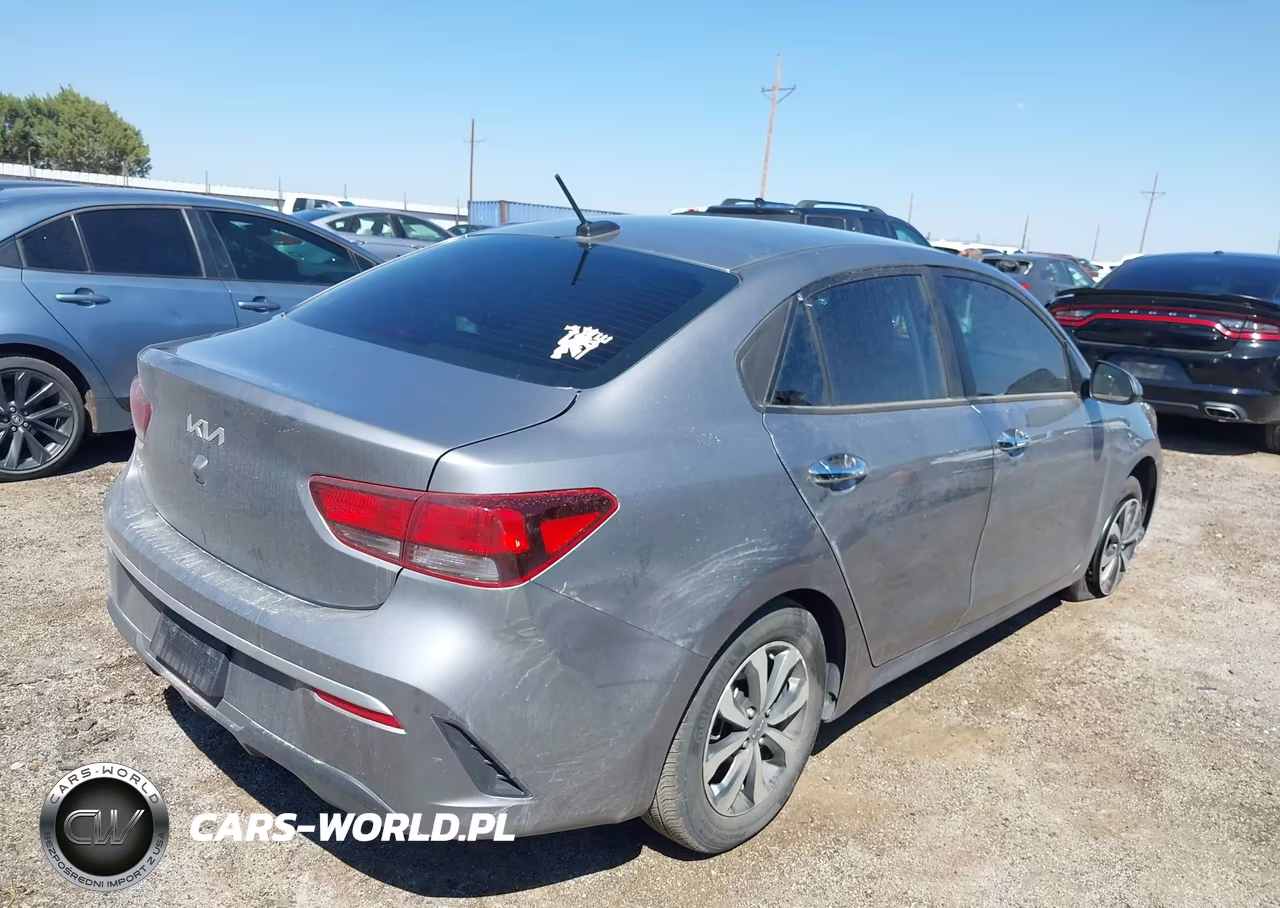 2023 Kia Rio S VIN:3KPA24AD4PE612890 - 4