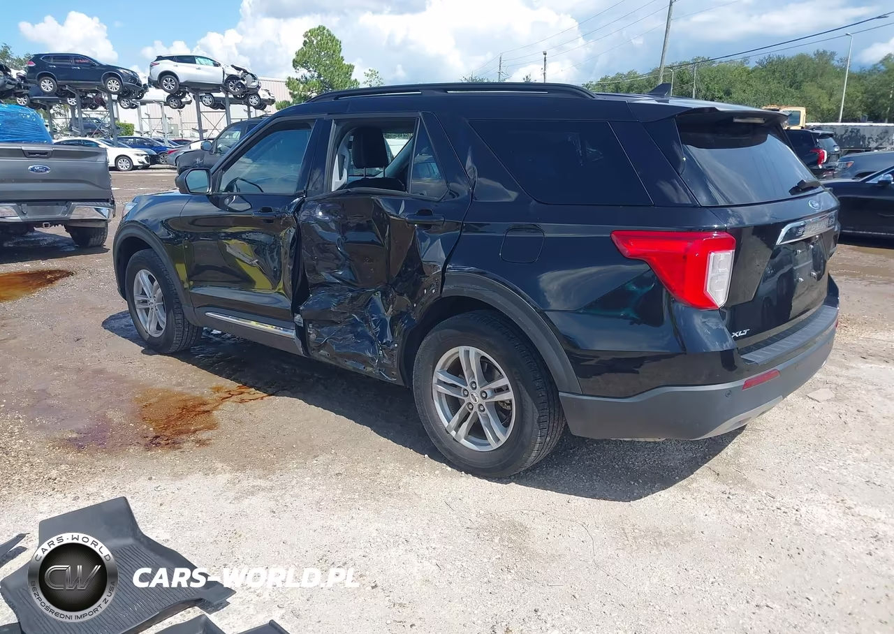 2023 Ford Explorer Xlt VIN:1FMSK7DH6PGB76916 - 3