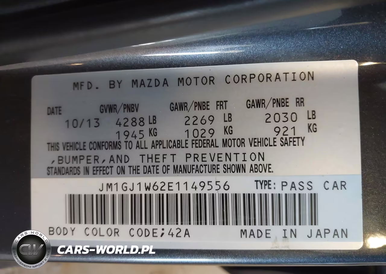 2014 Mazda Mazda6 I Grand Touring VIN:JM1GJ1W62E1149556 - 9