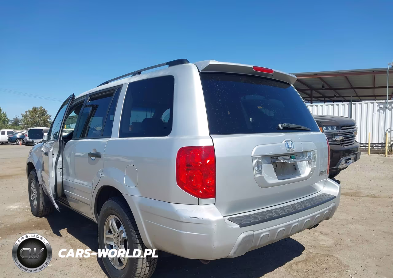 2005 Honda Pilot Ex VIN:2HKYF184X5H545910 - 3