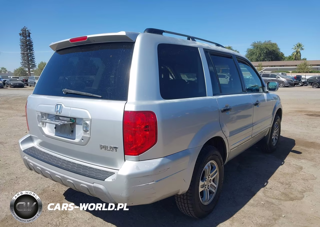 2005 Honda Pilot Ex VIN:2HKYF184X5H545910 - 4