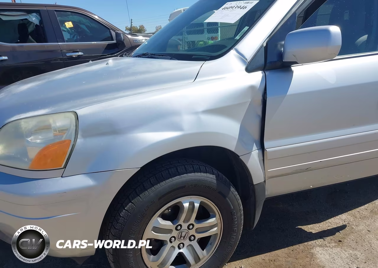 2005 Honda Pilot Ex VIN:2HKYF184X5H545910 - 6