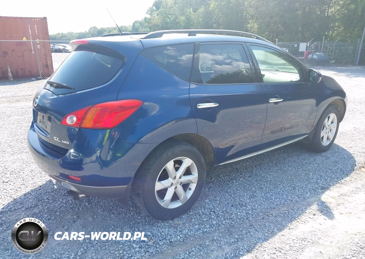 2009 Nissan Murano Sl VIN:JN8AZ18W89W149649 - 4