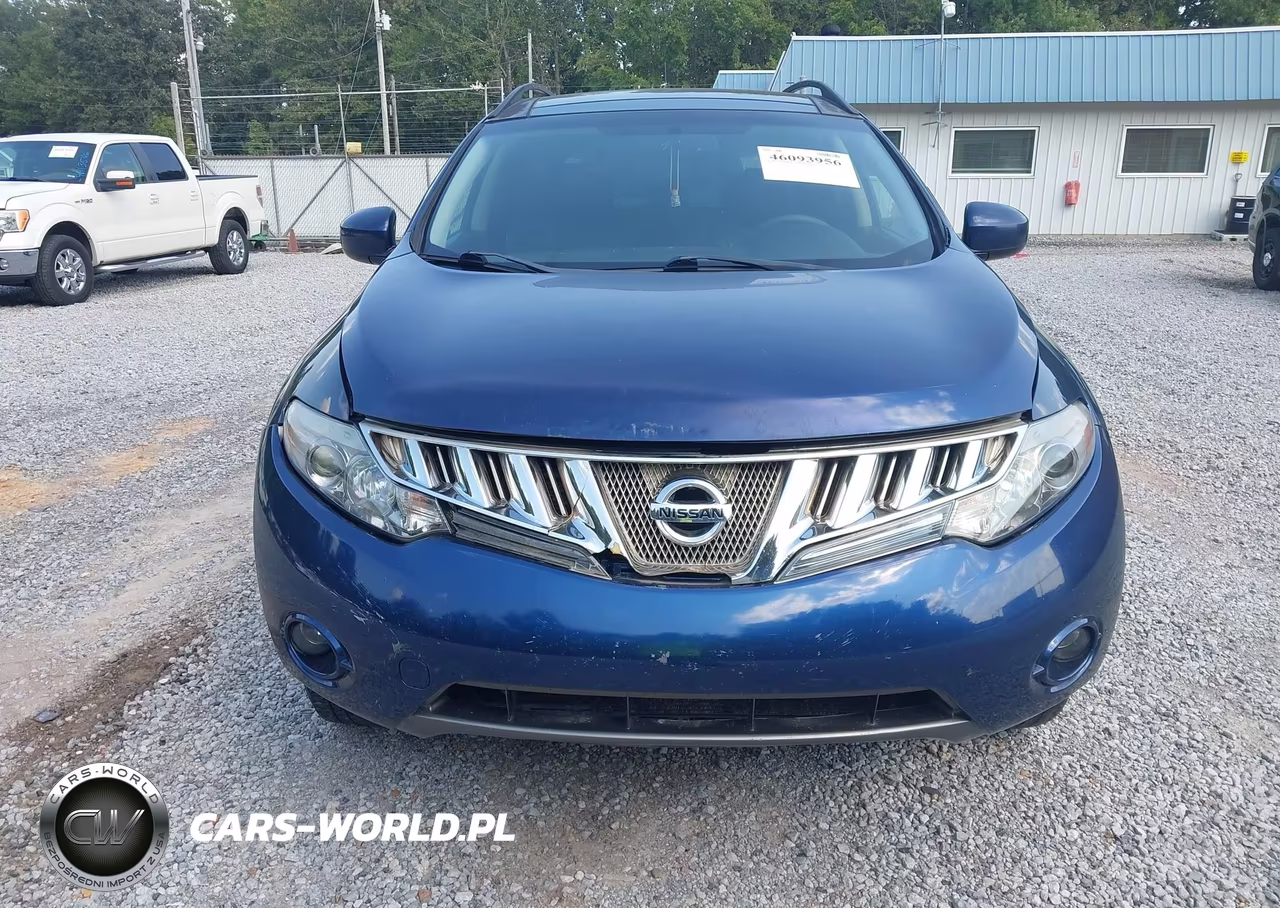2009 Nissan Murano Sl VIN:JN8AZ18W89W149649 - 6