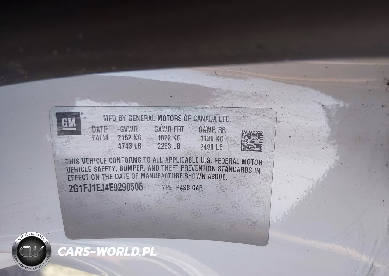 2014 Chevrolet Camaro 1Ss VIN:2G1FJ1EJ4E9290506 - 9