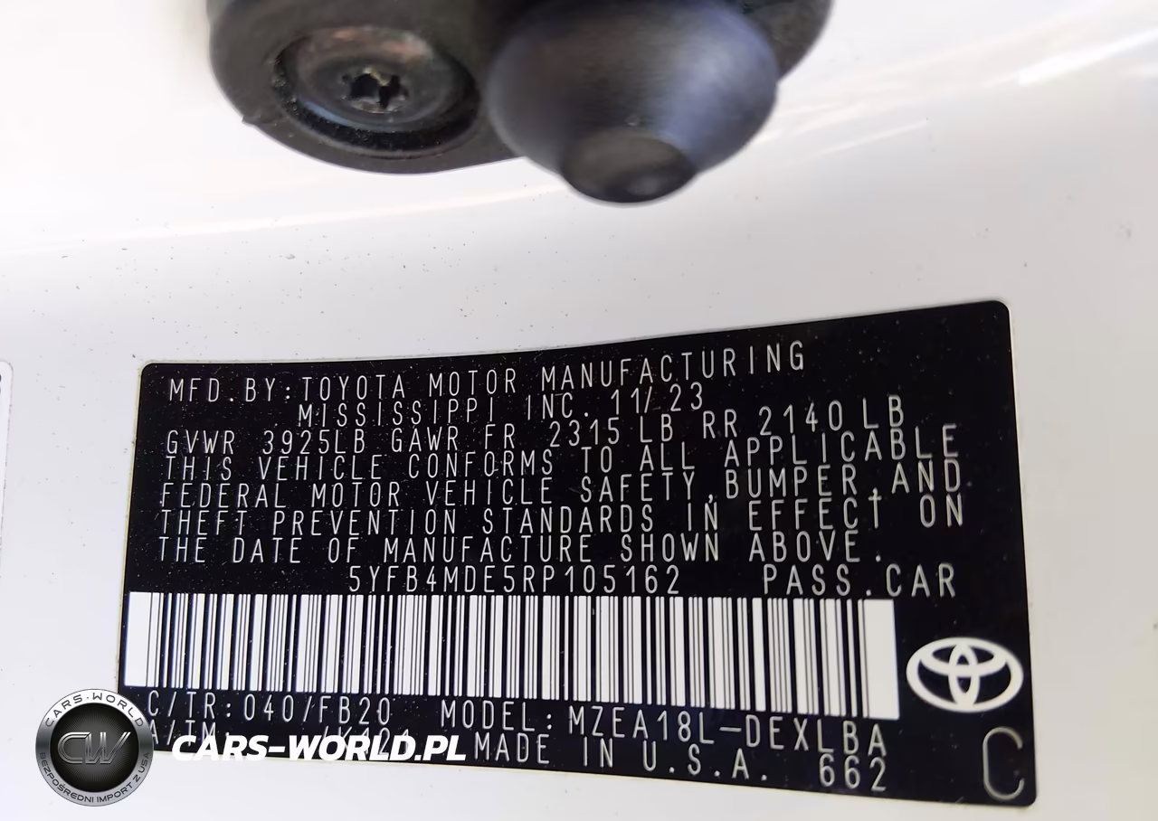 2024 Toyota Corolla Le VIN:5YFB4MDE5RP105162 - 9
