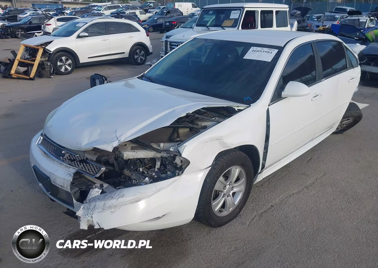 2013 Chevrolet Impala Ls VIN:2G1WF5E39D1245598 - 2