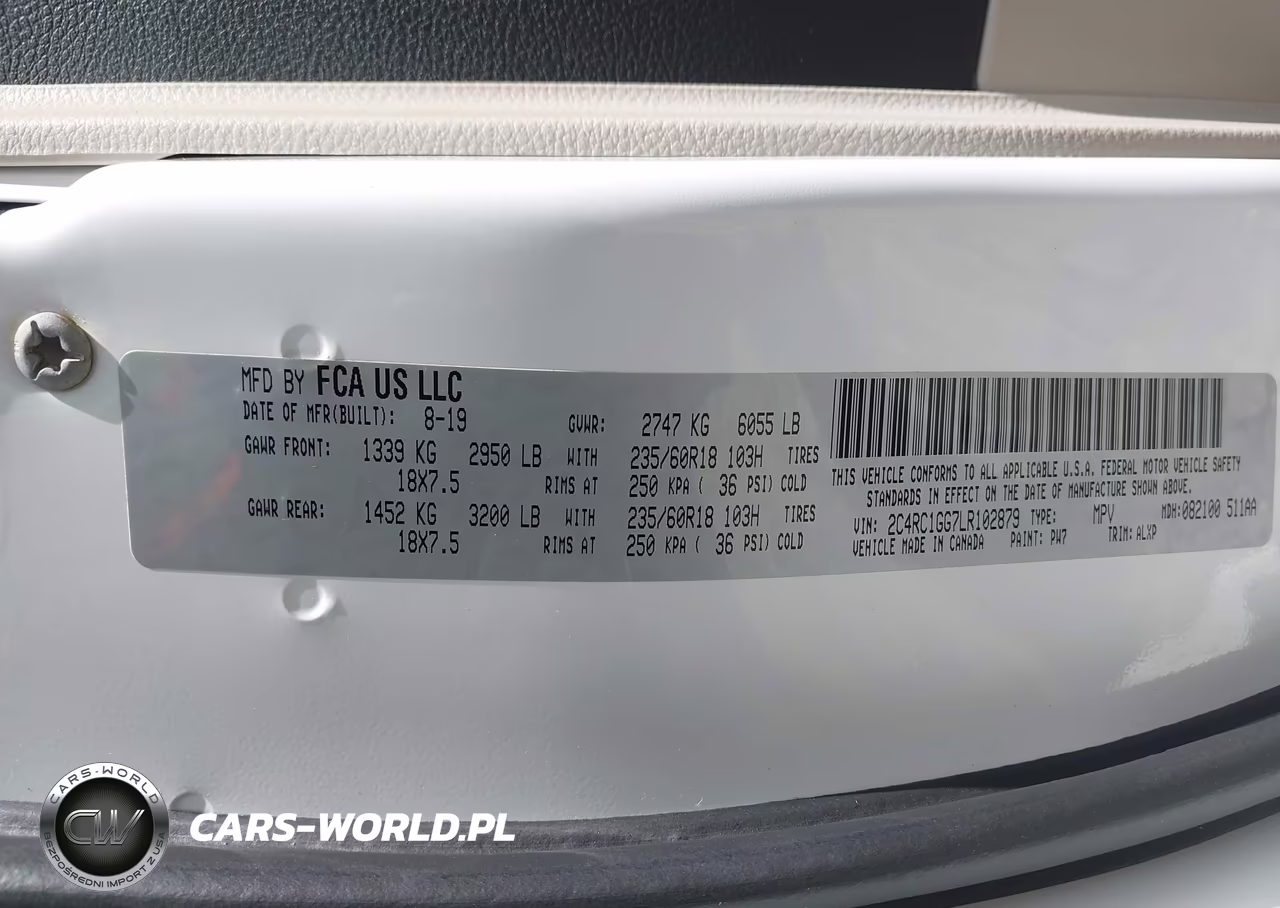2020 Chrysler Pacifica Limited VIN:2C4RC1GG7LR102879 - 9