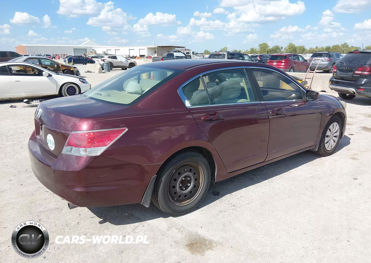 2010 Honda Accord 2.4 Lx VIN:1HGCP2F31AA198316 - 4