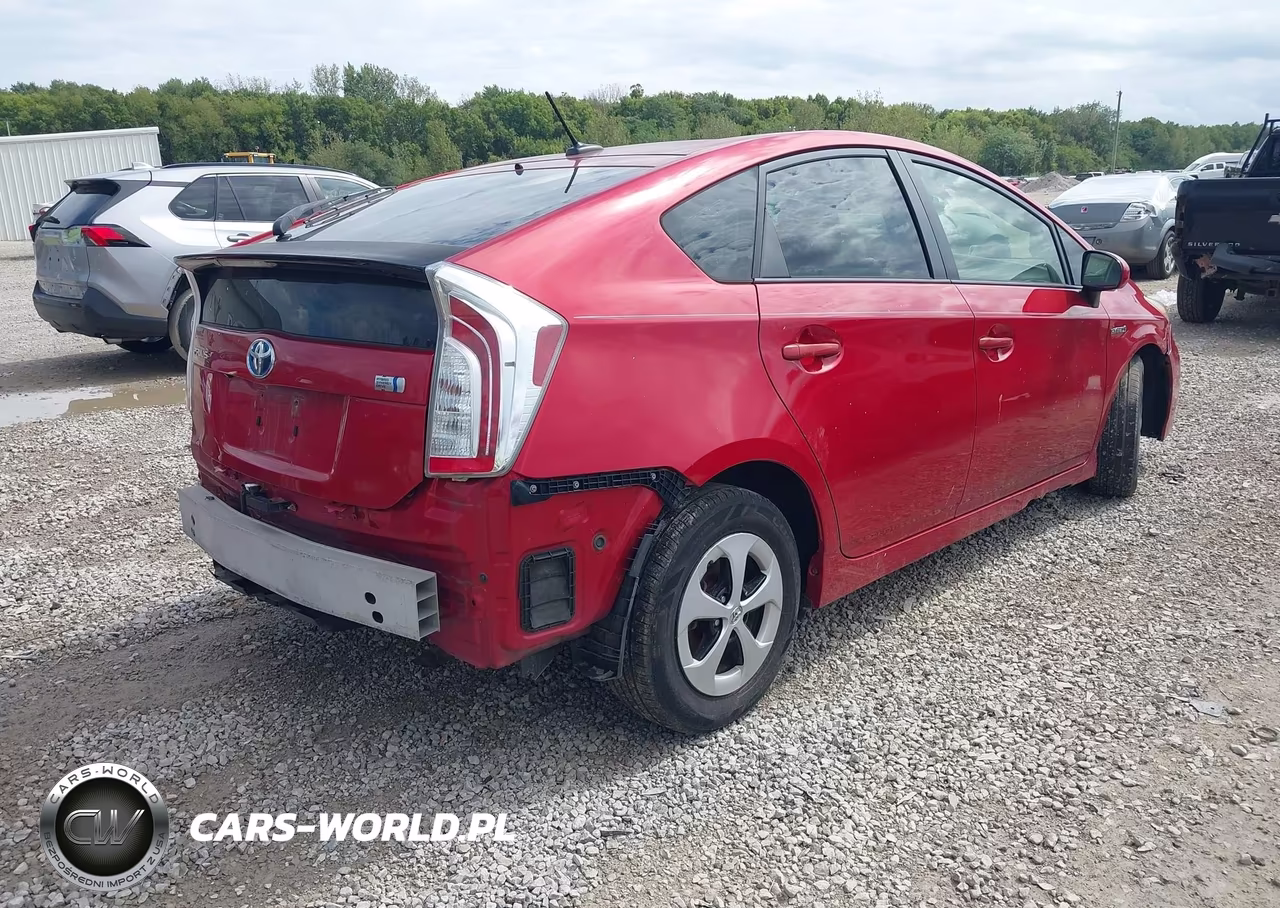 2012 Toyota Prius Three VIN:JTDKN3DU8C1502939 - 4