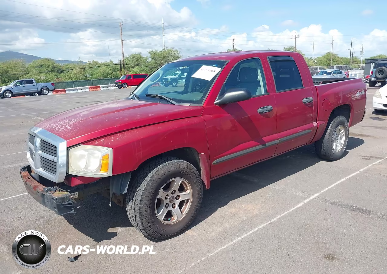 2006 Dodge Dakota Slt VIN:1D7HW48K16S579551 - 2