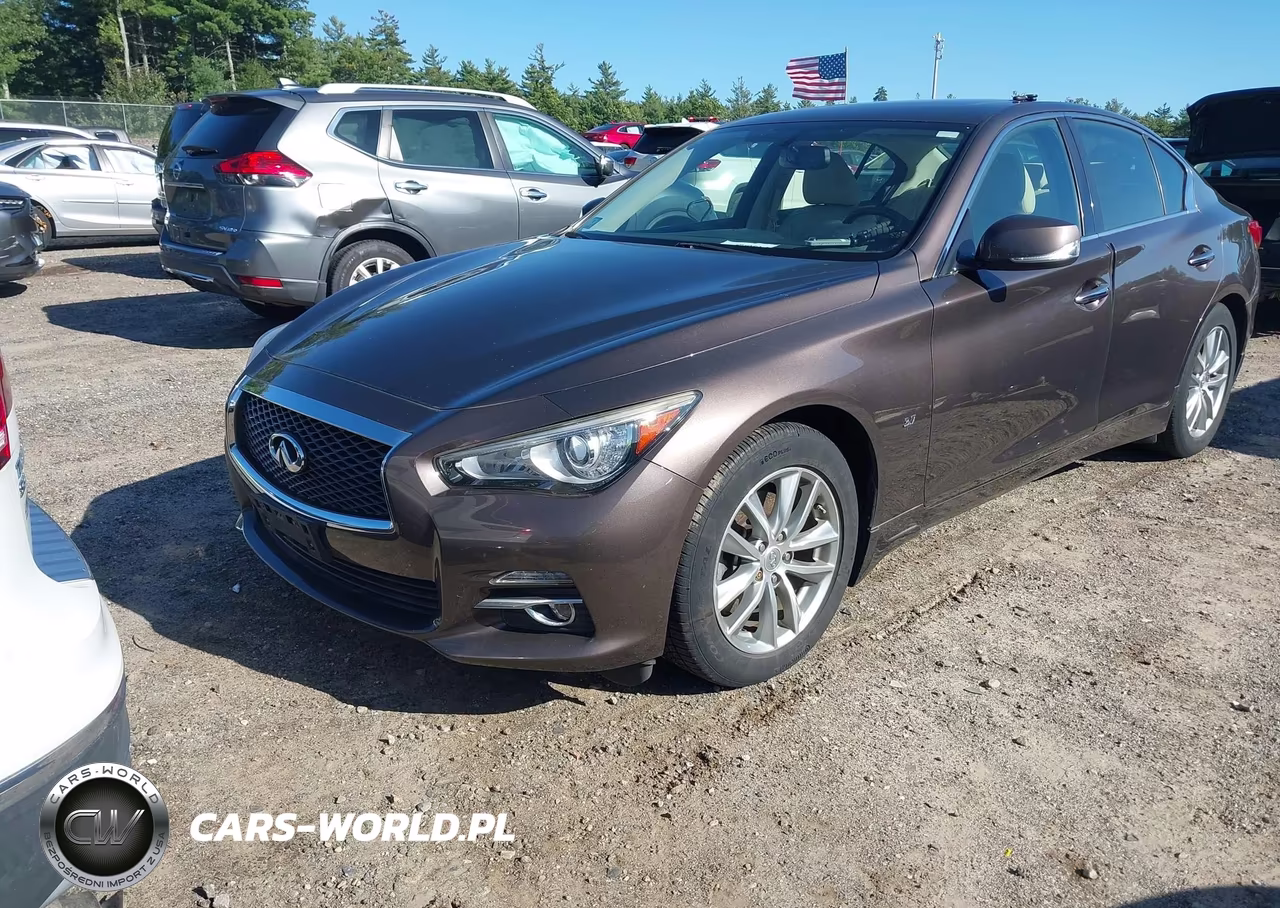 2015 Infiniti Q50 Premium VIN:JN1BV7AR5FM392090 - 2