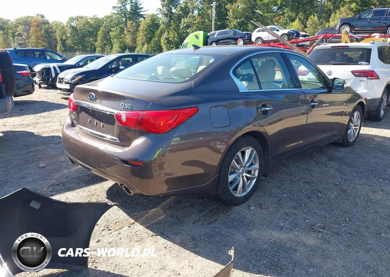 2015 Infiniti Q50 Premium VIN:JN1BV7AR5FM392090 - 4