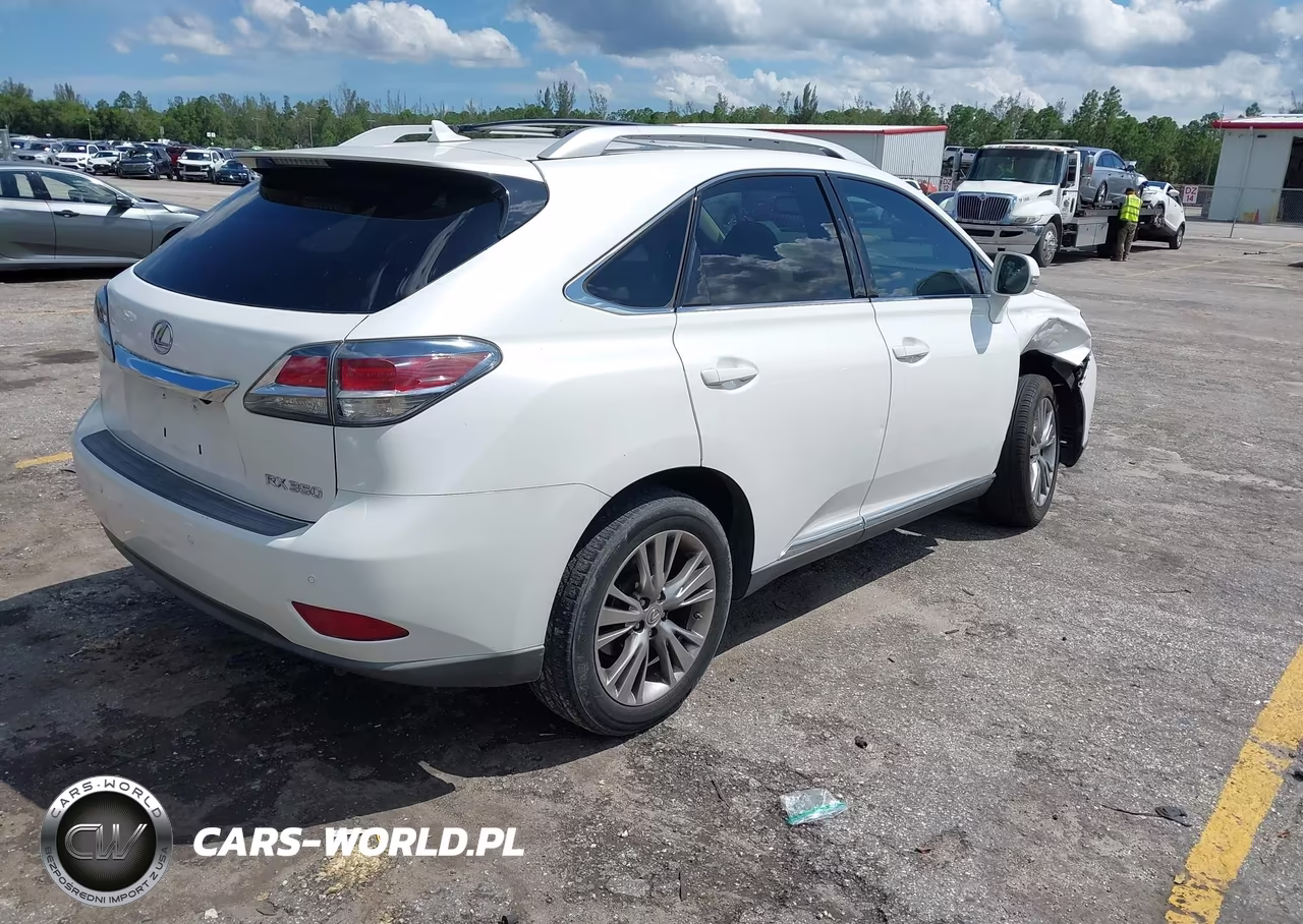 2013 Lexus Rx 350 VIN:2T2ZK1BA9DC096005 - 4