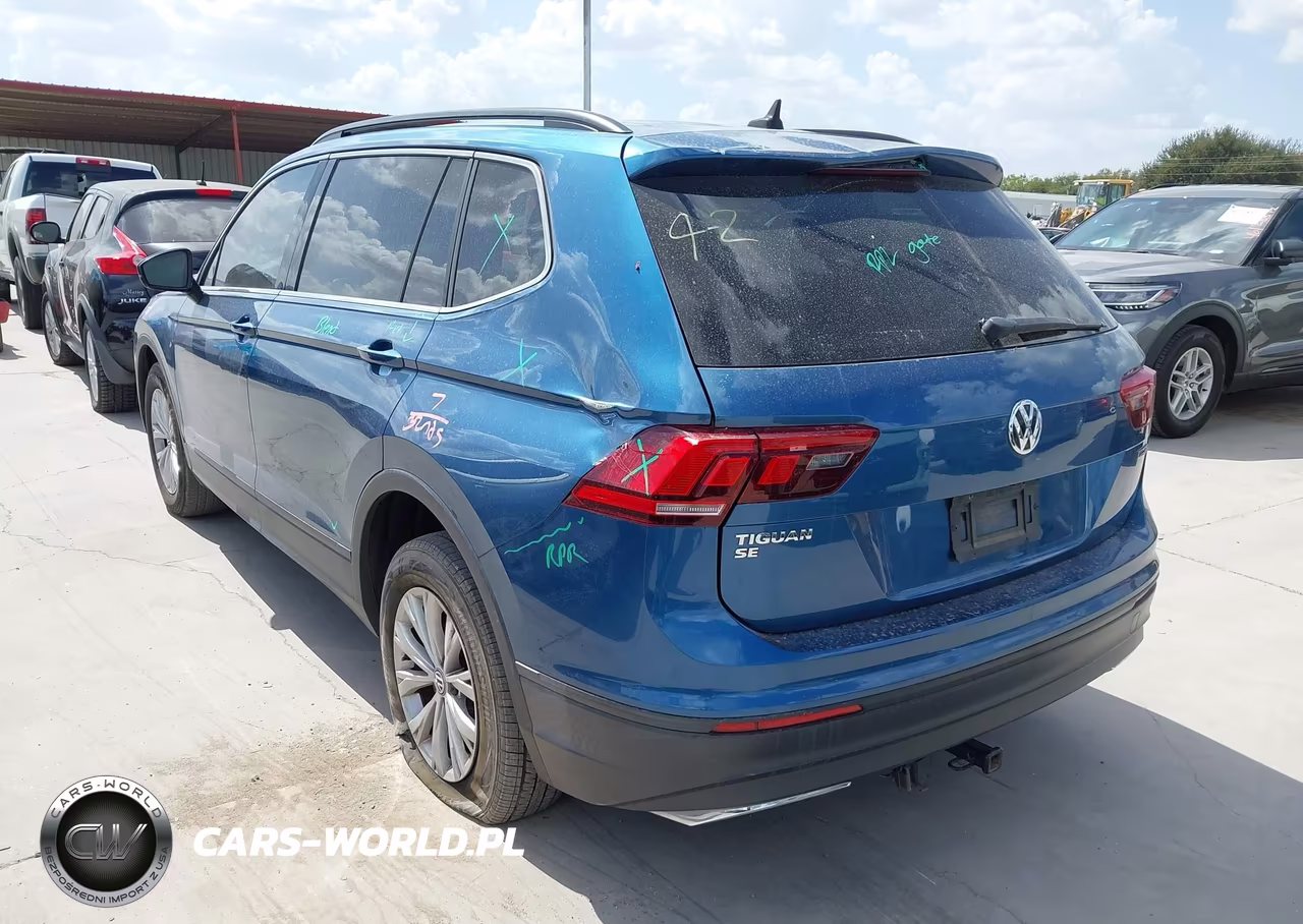 2019 Volkswagen Tiguan 2.0T Se-2.0T Sel-2.0T Sel R-Line-2.0T Sel R-Line Black VIN:3VV2B7AX2KM106555 - 3
