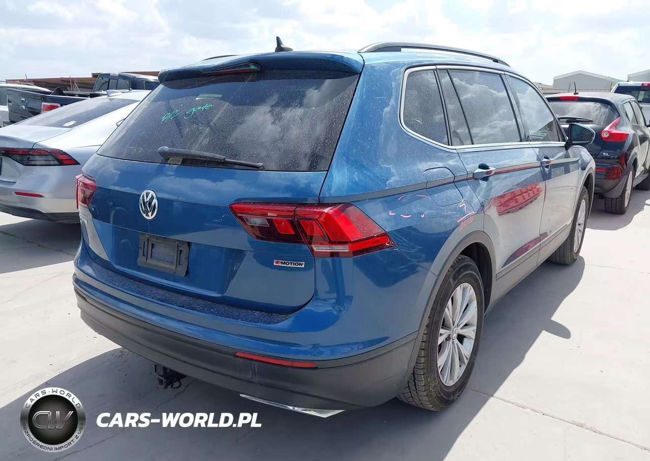 2019 Volkswagen Tiguan 2.0T Se-2.0T Sel-2.0T Sel R-Line-2.0T Sel R-Line Black VIN:3VV2B7AX2KM106555 - 4
